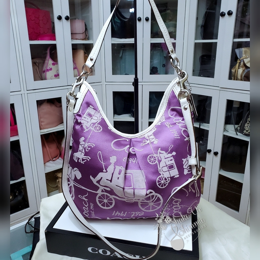 COACH HORSE & CARRIAGE HOBO - Picture 12 of 16